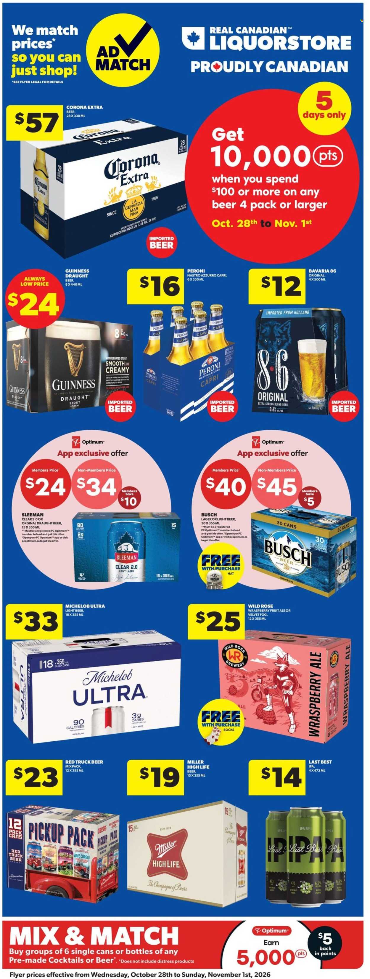 Circulaire Real Canadian Liquorstore - 28 Octobre 2026 - 01 Novembre 2026. Page 1
