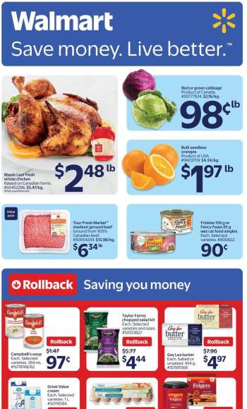 Circulaire Walmart - 29 Octobre 2026 - 04 Novembre 2026.
