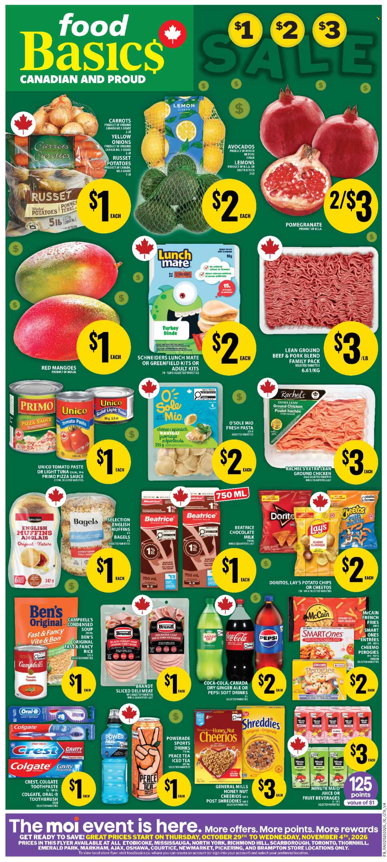 Circulaire Food Basics - 29 Octobre 2026 - 04 Novembre 2026. Page 1