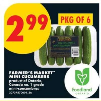 FARMER'S MARKET™ MINI CUCUMBERS