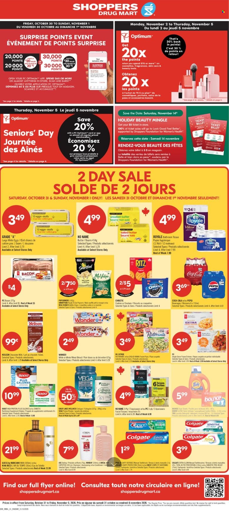 Circulaire Shoppers Drug Mart - 31 Octobre 2026 - 06 Novembre 2026. Page 1