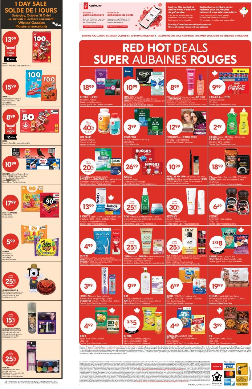 Circulaire Shoppers Drug Mart - 31 Octobre 2026 - 06 Novembre 2026. Page 2