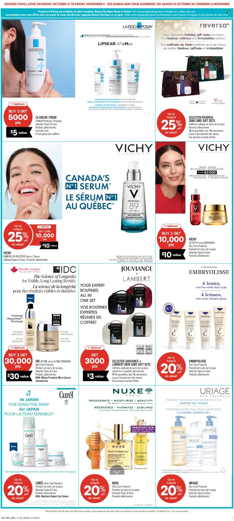 Circulaire Shoppers Drug Mart - 31 Octobre 2026 - 06 Novembre 2026. Page 15