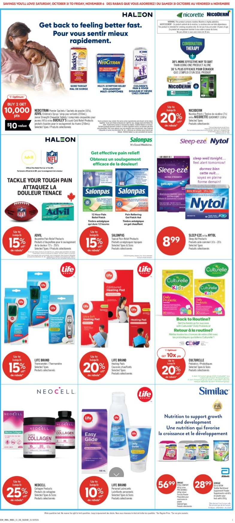 Circulaire Shoppers Drug Mart - 31 Octobre 2026 - 06 Novembre 2026. Page 17