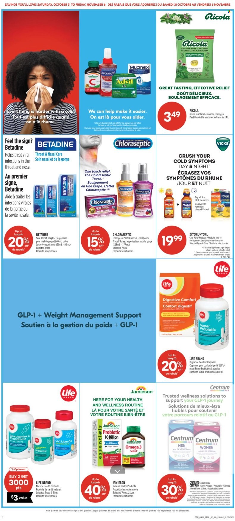 Circulaire Shoppers Drug Mart - 31 Octobre 2026 - 06 Novembre 2026. Page 18